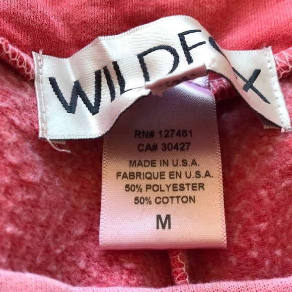 WILDFOX Faded Red 'I Sleep' Lounge Joggers - Picture 12 of 12